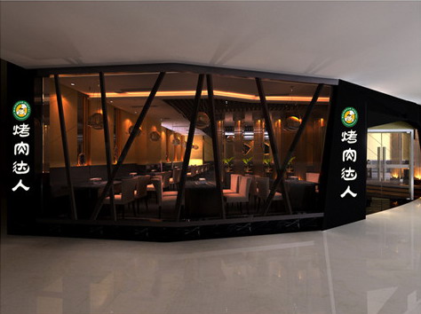 厦门世贸烤肉达人餐厅装修